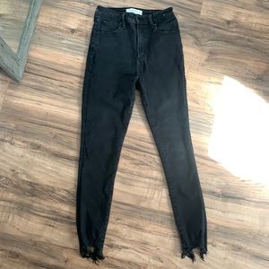 Abercrombie The Super Skinny Ankle High Rise Jean